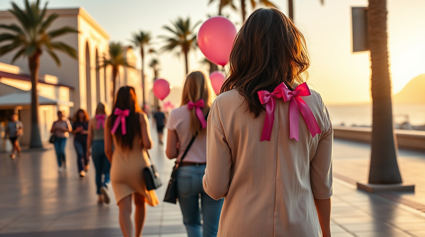 DIF de Los Cabos marcha por la detección temprana del cáncer de mama